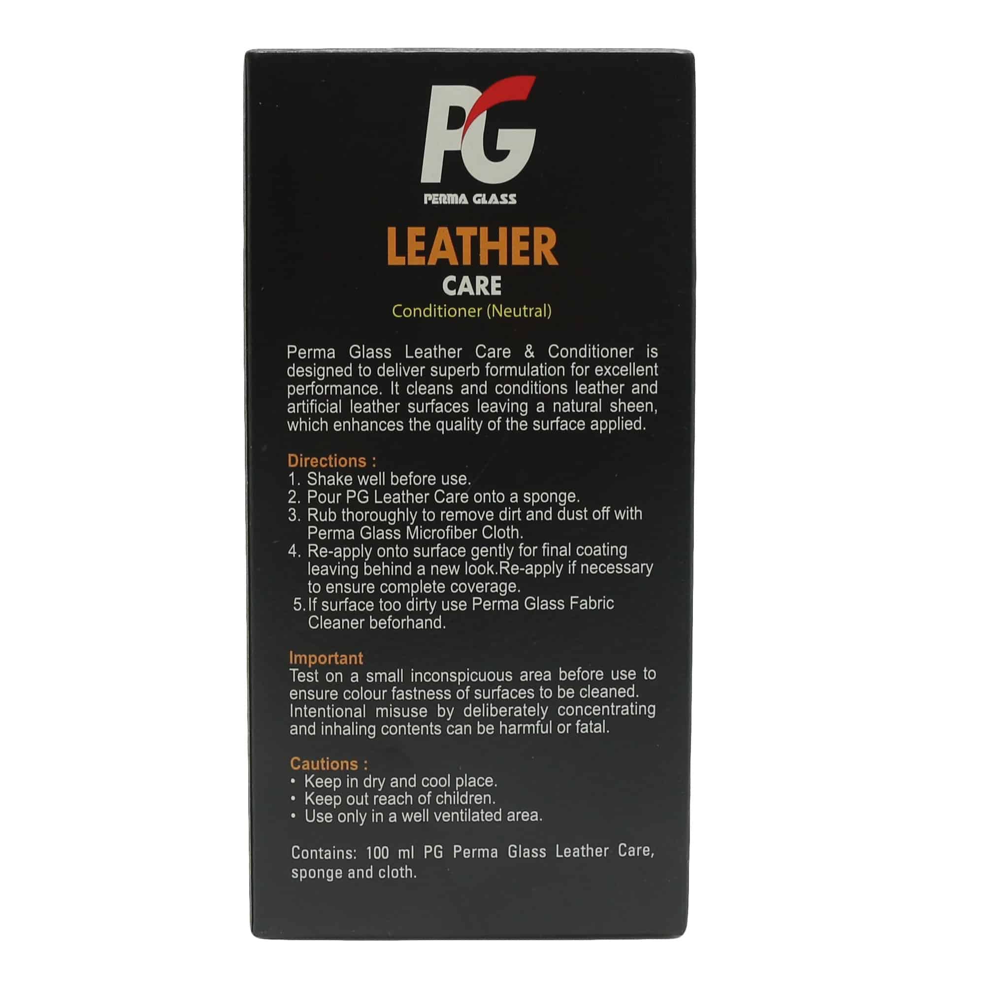 PERMA GLASS LEATHER CARE CONDITIONER 100ML-5
