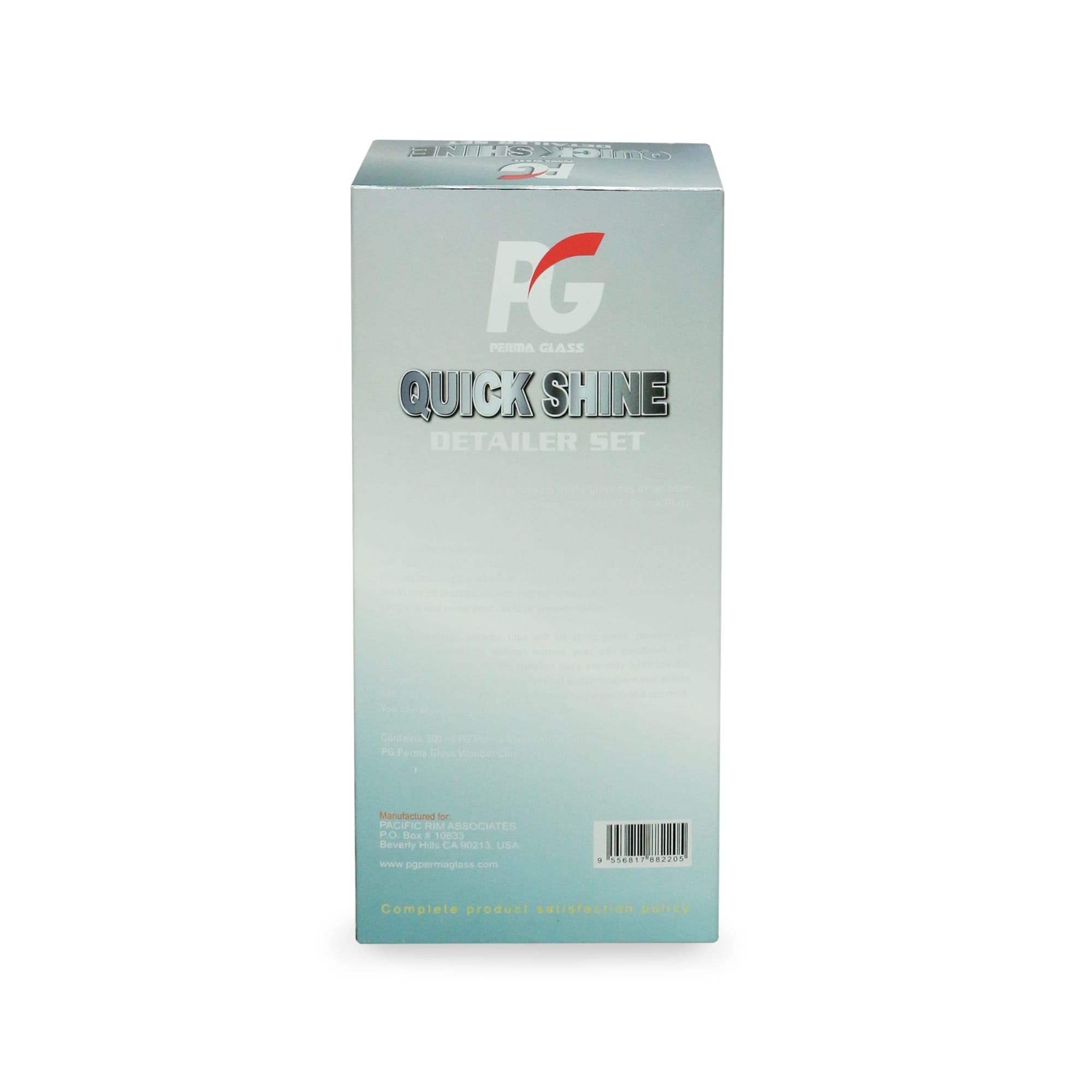PG PERMA GLASS QUICK SHINE DETAILER WITH WONDER CLAY | KIT SET - Image 4