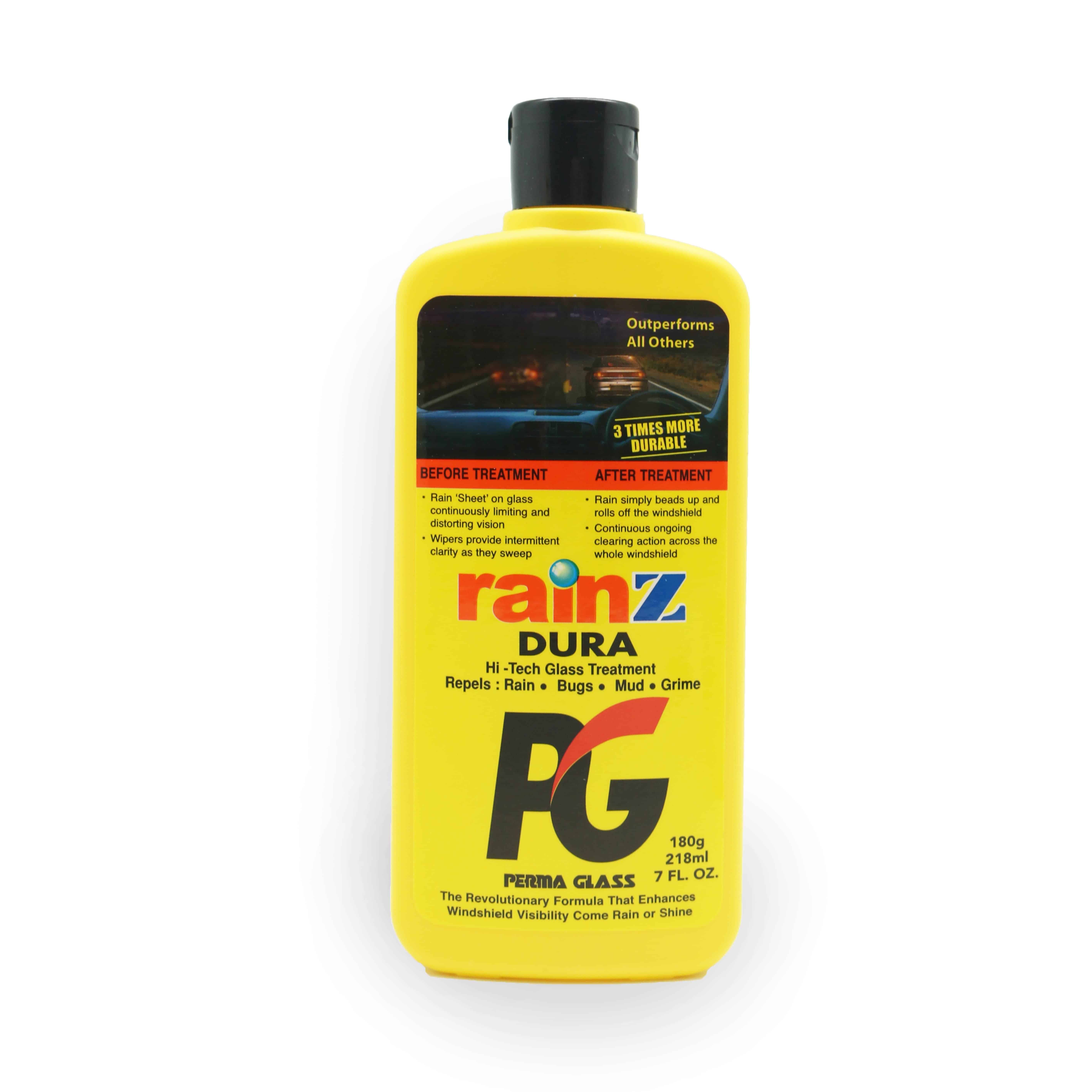 PG PERMA GLASS RAIN-Z RAIN REPELLENT WINDSHIELD 218ML