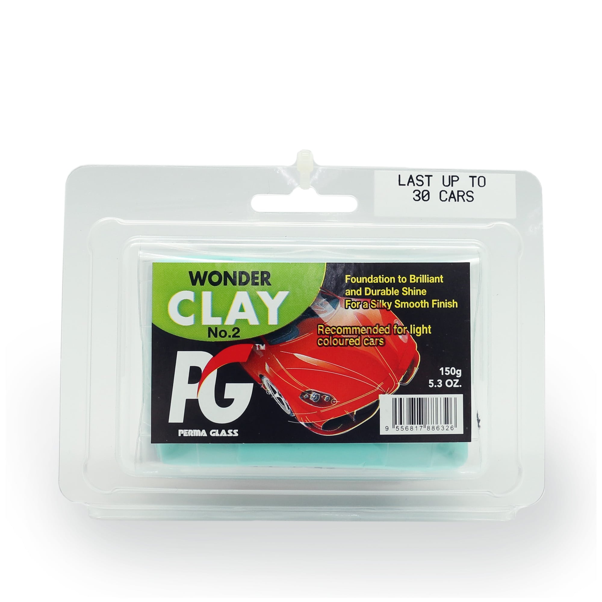 PERMA GLASS WONDER CLAY BAR NO.2